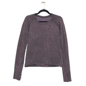 Lululemon Swiftly Tech Long Sleeve Shirt 2.0 Race Length Purple 14
